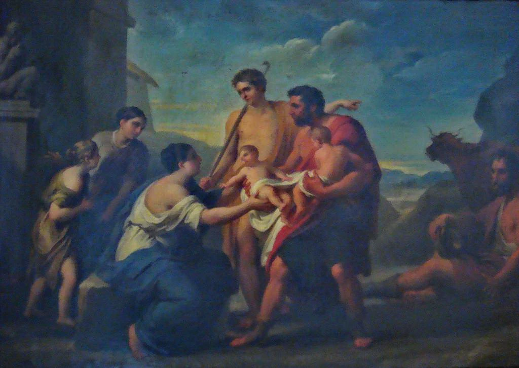 La scoperta di Romolo e Remo